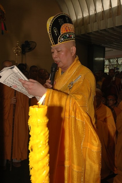 Chùm ảnh: Lễ trà tỳ nhục thân Đại lão HT. Thích Từ Nhơn