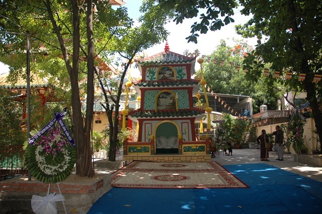 Chùm ảnh: Lễ trà tỳ nhục thân Đại lão HT. Thích Từ Nhơn