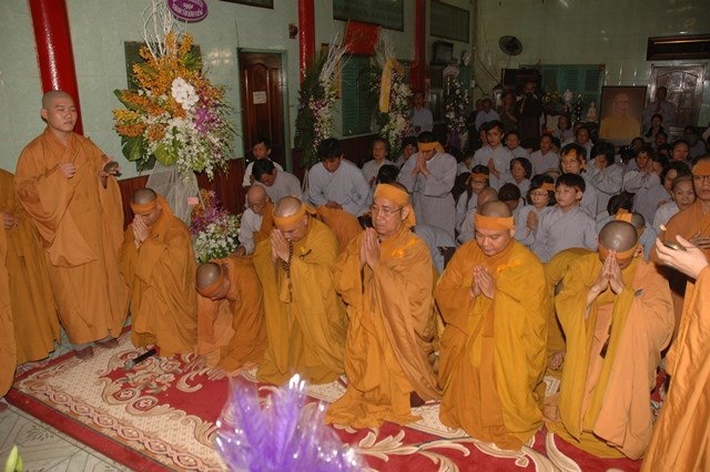 Chùm ảnh: Lễ trà tỳ nhục thân Đại lão HT. Thích Từ Nhơn