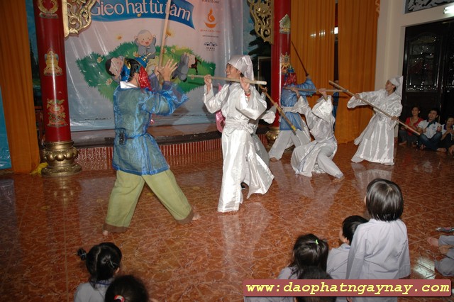 TP. HCM: Khóa tu Gieo Hạt Từ Tâm 15: Ngày Hội Của Bé