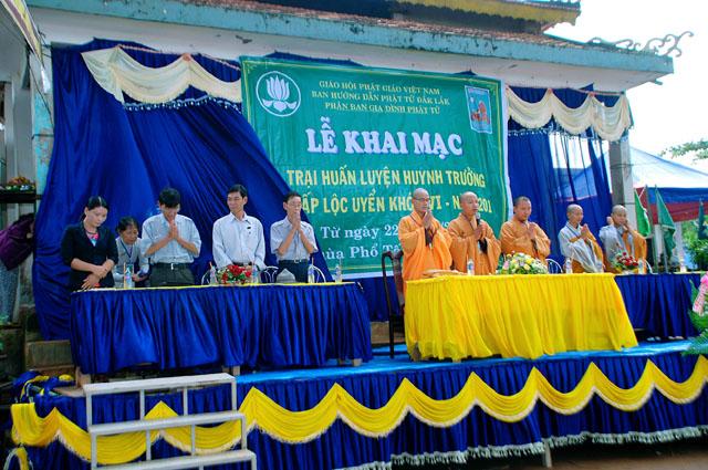 ĐăkLăc: Trại Huấn Luyện Huynh Trưởng Sơ Cấp Lộc Uyển Khóa VI