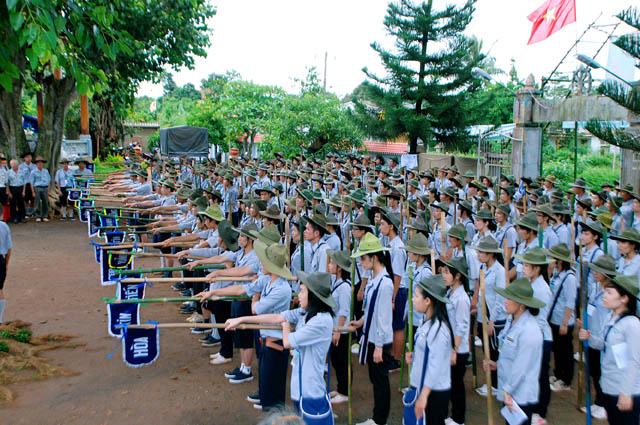 ĐăkLăc: Trại Huấn Luyện Huynh Trưởng Sơ Cấp Lộc Uyển Khóa VI