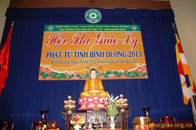 Bình Dương: Hội thi giáo lý Phật tử lần thứ 1
