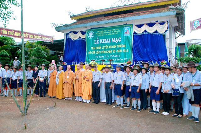 ĐăkLăc: Trại Huấn Luyện Huynh Trưởng Sơ Cấp Lộc Uyển Khóa VI