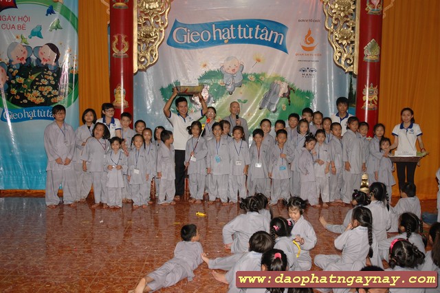 TP. HCM: Khóa tu Gieo Hạt Từ Tâm 15: Ngày Hội Của Bé