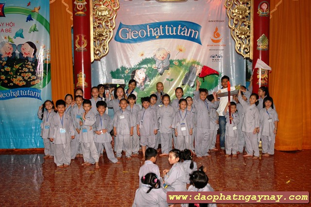 TP. HCM: Khóa tu Gieo Hạt Từ Tâm 15: Ngày Hội Của Bé