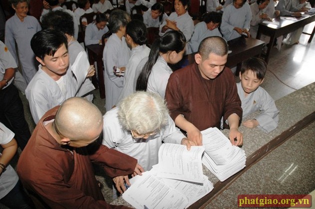 Bình Dương: Hội thi giáo lý Phật tử lần thứ 1