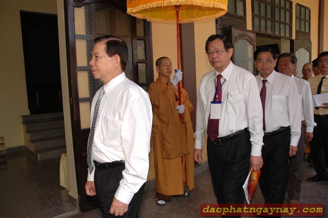 Bình Dương: Lễ đón nhận xác lập kỷ lục &quot;Tượng Phật Nhập Niết Bàn Nằm Trên Mái Chùa Dài Nhất Châu Á&quot;