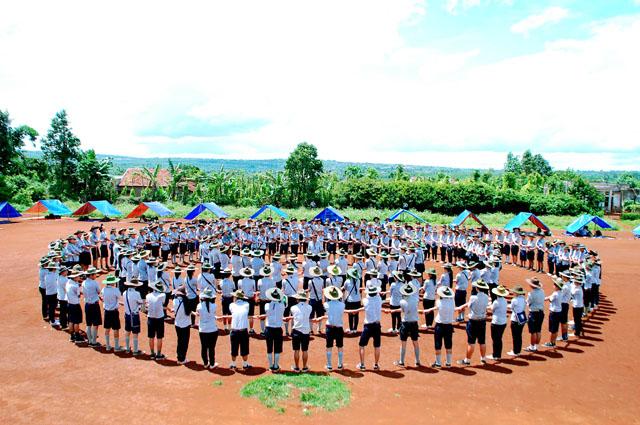 ĐăkLăc: Trại Huấn Luyện Huynh Trưởng Sơ Cấp Lộc Uyển Khóa VI