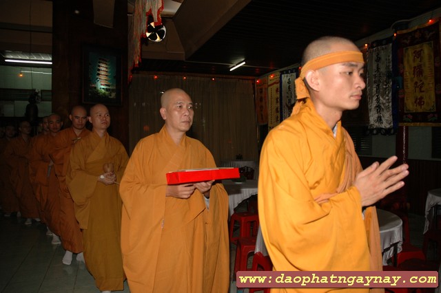 TP. HCM: Lễ khai kinh thất trai tuần cố ĐLHT thượng Từ hạ Nhơn