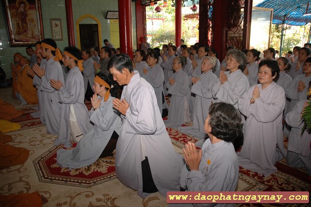 TP. HCM: Lễ khai kinh thất trai tuần cố ĐLHT thượng Từ hạ Nhơn