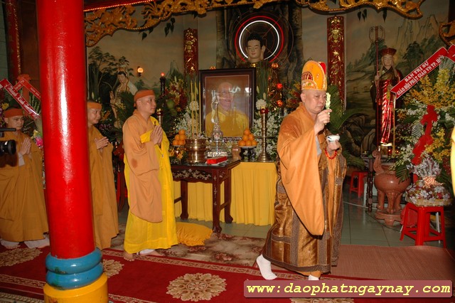 TP. HCM: Lễ khai kinh thất trai tuần cố ĐLHT thượng Từ hạ Nhơn