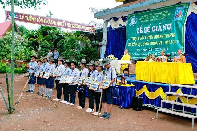ĐăkLăc: Trại Huấn Luyện Huynh Trưởng Sơ Cấp Lộc Uyển Khóa VI