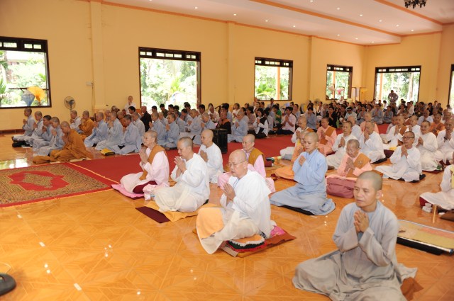 Đồng Nai: TV Phước Sơn tổ chức Lễ bế giảng khóa thiền Vipassanà - Tứ Niệm Xứ