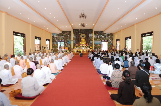 Đồng Nai: TV Phước Sơn tổ chức Lễ bế giảng khóa thiền Vipassanà - Tứ Niệm Xứ