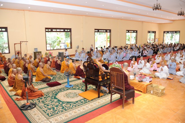 Đồng Nai: TV Phước Sơn tổ chức Lễ bế giảng khóa thiền Vipassanà - Tứ Niệm Xứ