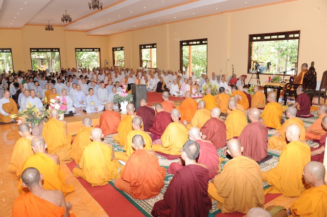 Đồng Nai: TV Phước Sơn tổ chức Lễ bế giảng khóa thiền Vipassanà - Tứ Niệm Xứ