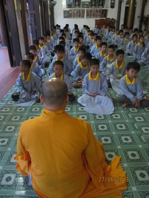 Nam Định: Khóa tu học mùa hè lần thứ 5 tại chùa Tiên Chưởng