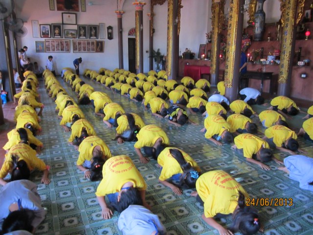 Nam Định: Khóa tu học mùa hè lần thứ 5 tại chùa Tiên Chưởng