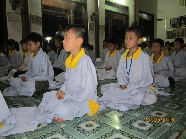 Nam Định: Khóa tu học mùa hè lần thứ 5 tại chùa Tiên Chưởng