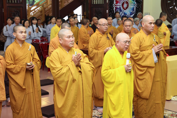 TP.HCM: HT. Thích Trí Quảng ban Pháp thoại tại tổ đình Giác Lâm