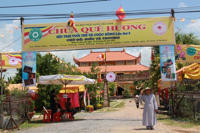 Đồng Tháp: Công tác đón trại sinh chuẩn bị cho hội trại Hiểu và Thương