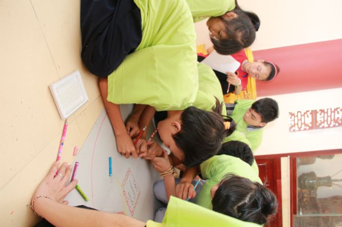 Đồng Tháp: Tự họa về mái nhà của hội trại hiểu và thương