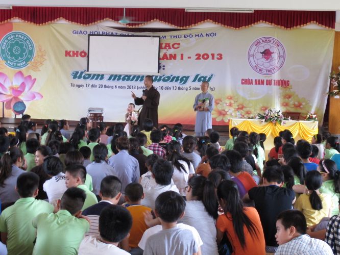 Hà Nội: Bài học từ “Cuộc đời đức Phật” và giá trị của tình bạn từ khóa tu tại chùa Nam Dư Thượng