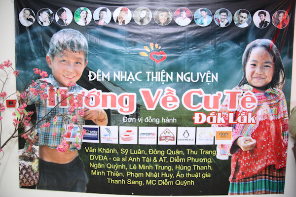 TP.HCM: Đêm nhạc kêu gọi từ thiện &quot;Hướng về Cư Tê&quot;