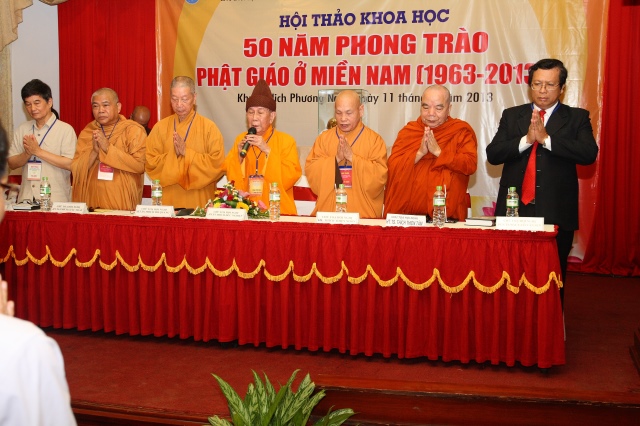 Bình Dương: Diễn ra hội thảo khoa học: 50 năm phong trào Phật giáo ở miền Nam (1963-2013)