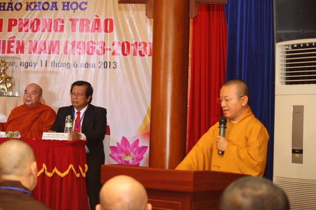 Bình Dương: Diễn ra hội thảo khoa học: 50 năm phong trào Phật giáo ở miền Nam (1963-2013)