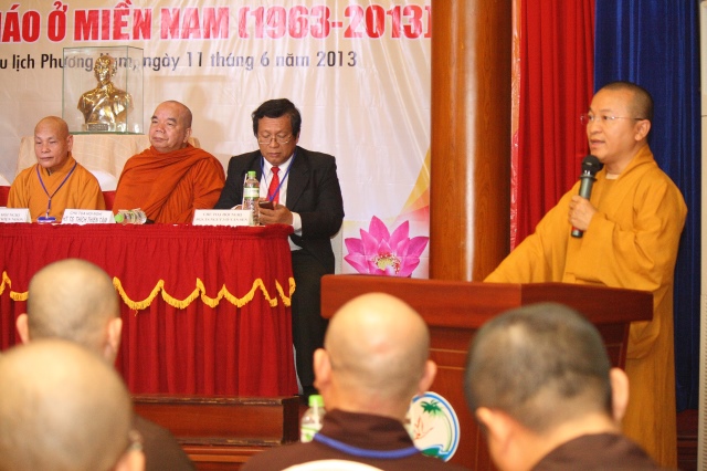 Bình Dương: Diễn ra hội thảo khoa học: 50 năm phong trào Phật giáo ở miền Nam (1963-2013)