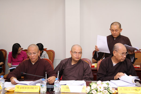 TP.HCM: Hội nghị 6 tháng đầu năm 2013 của Ban Thường Trực HĐTS GHPGVN