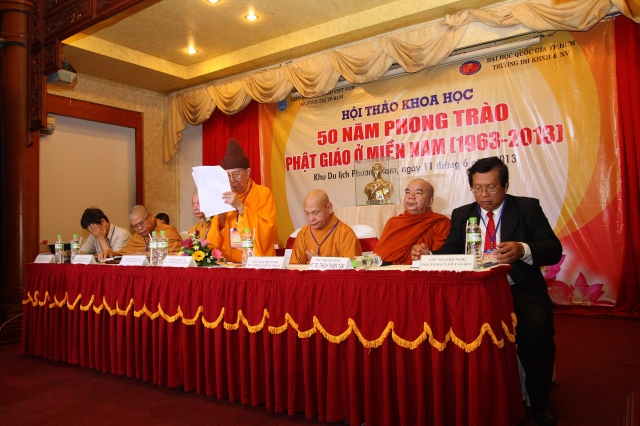 Bình Dương: Diễn ra hội thảo khoa học: 50 năm phong trào Phật giáo ở miền Nam (1963-2013)