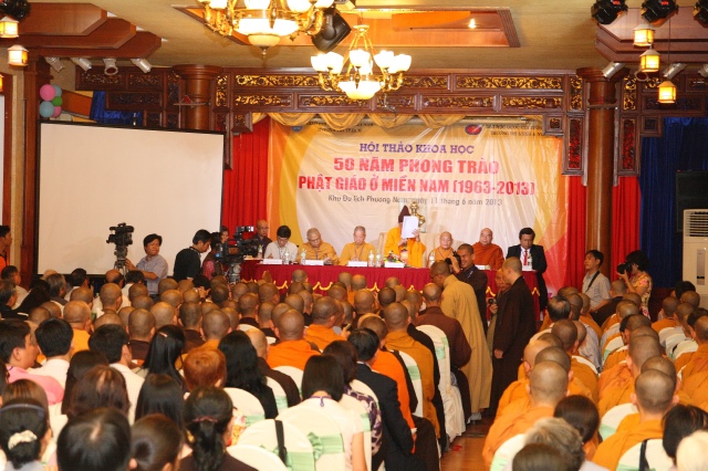 Bình Dương: Diễn ra hội thảo khoa học: 50 năm phong trào Phật giáo ở miền Nam (1963-2013)