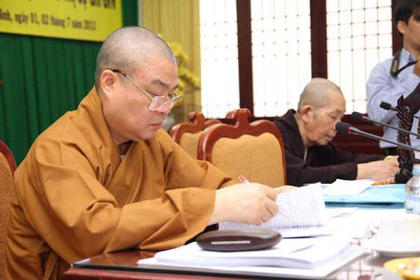 TP.HCM: Hội nghị 6 tháng đầu năm 2013 của Ban Thường Trực HĐTS GHPGVN