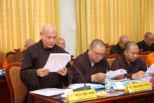 TP.HCM: Hội nghị 6 tháng đầu năm 2013 của Ban Thường Trực HĐTS GHPGVN