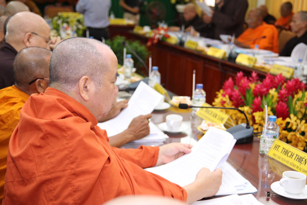 TP.HCM: Hội nghị 6 tháng đầu năm 2013 của Ban Thường Trực HĐTS GHPGVN