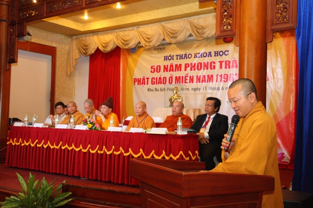 Bình Dương: Diễn ra hội thảo khoa học: 50 năm phong trào Phật giáo ở miền Nam (1963-2013)