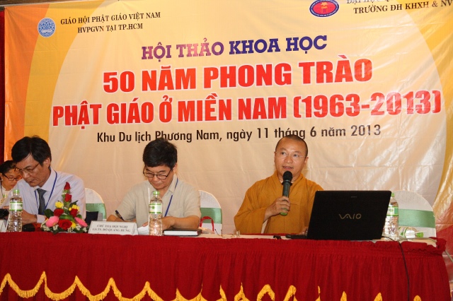 Bình Dương: Diễn ra hội thảo khoa học: 50 năm phong trào Phật giáo ở miền Nam (1963-2013)