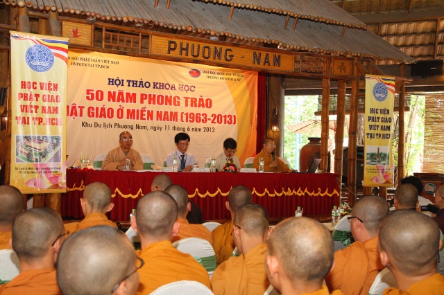 Bình Dương: Diễn ra hội thảo khoa học: 50 năm phong trào Phật giáo ở miền Nam (1963-2013)
