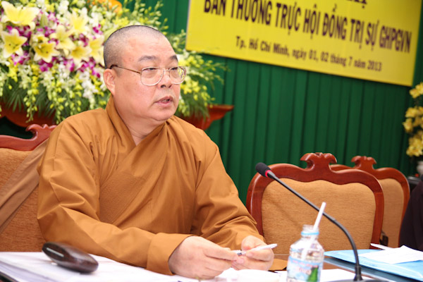 TP.HCM: Hội nghị 6 tháng đầu năm 2013 của Ban Thường Trực HĐTS GHPGVN