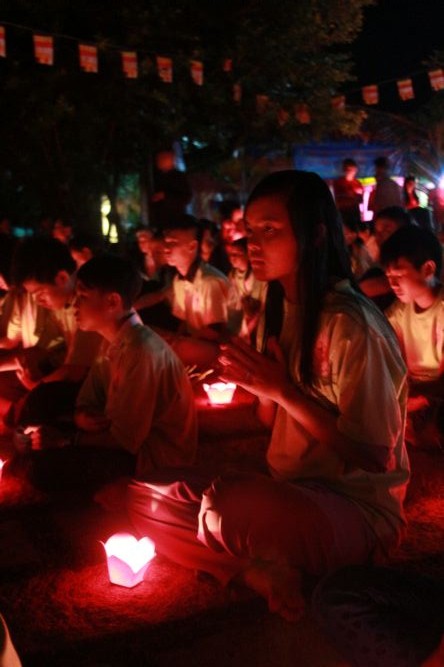 Đồng Tháp: Hội trại hiểu và thương - Ấn tượng đêm thắp nến nguyện cầu
