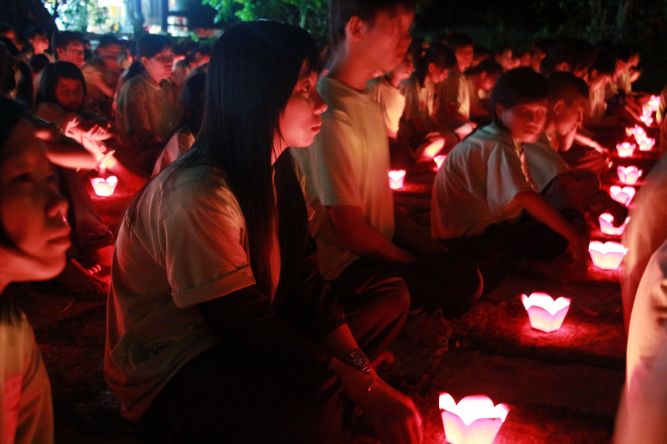 Đồng Tháp: Hội trại hiểu và thương - Ấn tượng đêm thắp nến nguyện cầu