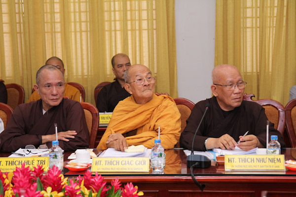 TP.HCM: Hội nghị 6 tháng đầu năm 2013 của Ban Thường Trực HĐTS GHPGVN