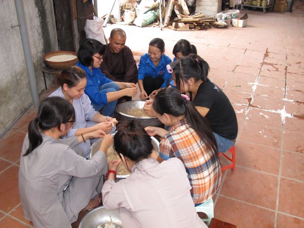 Hà Nội: Ngày đầu tiên khóa tu mùa hè tại chùa Nam Dư Thượng