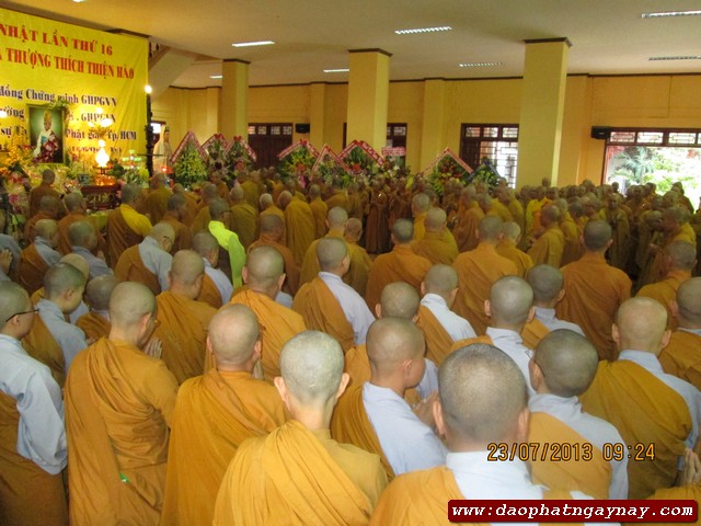 TP. HCM: Lễ húy kỵ lần thứ 16 cố đại lão HT. Thích Thiện Hào