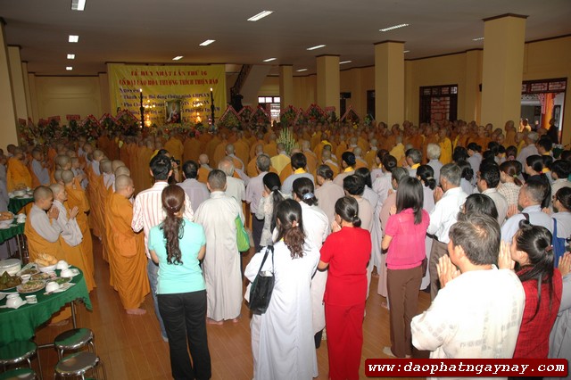 TP. HCM: Lễ húy kỵ lần thứ 16 cố đại lão HT. Thích Thiện Hào