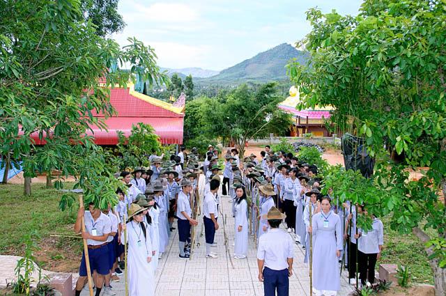 Gia Lai: Liên Trại Huấn Luyện Huynh Trưởng Lộc Uyển 11-A-Dục 7-Huyền Trang 4