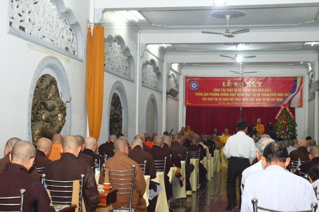 TP. HCM: Hội nghị sơ kết công tác Phật sự 6 tháng đầu năm 2013
